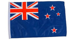 Flag of New Zealand on a white background