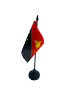 papua new guinea desk flag, made from premium polyester, for sale.