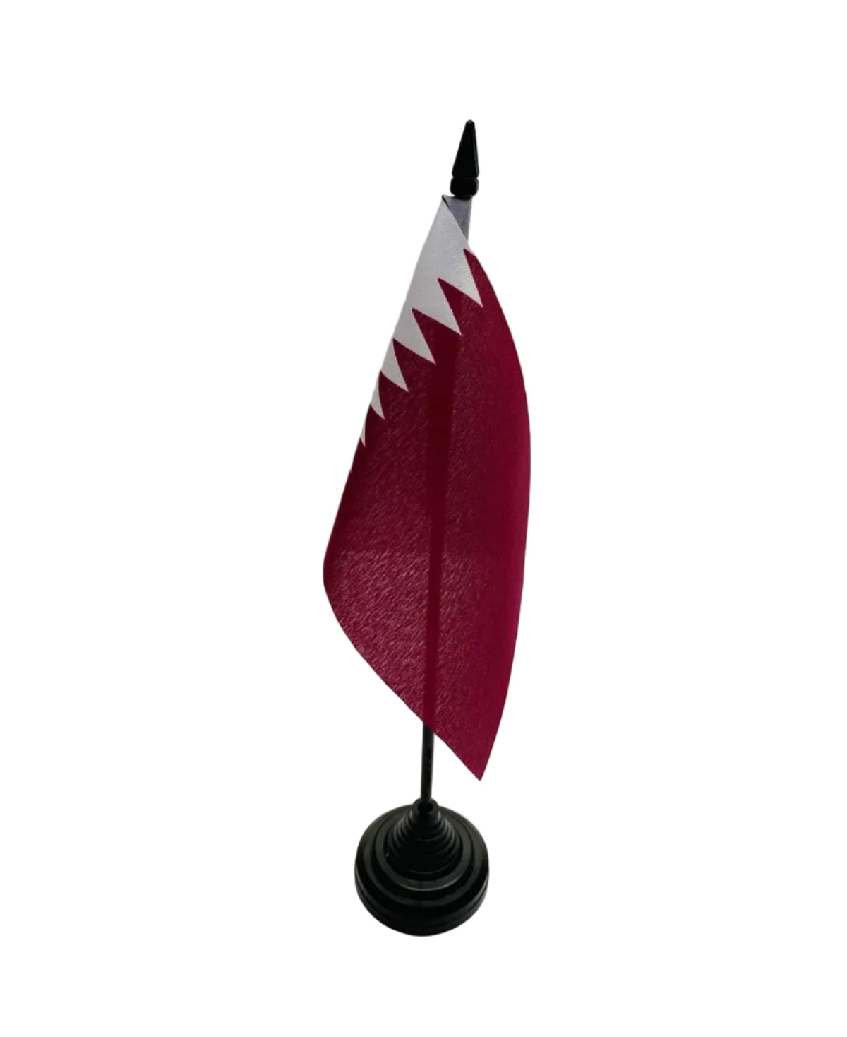 qatar desk flag, made from premium polyester, for sale.