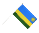 Rwanda Flag On A Stick