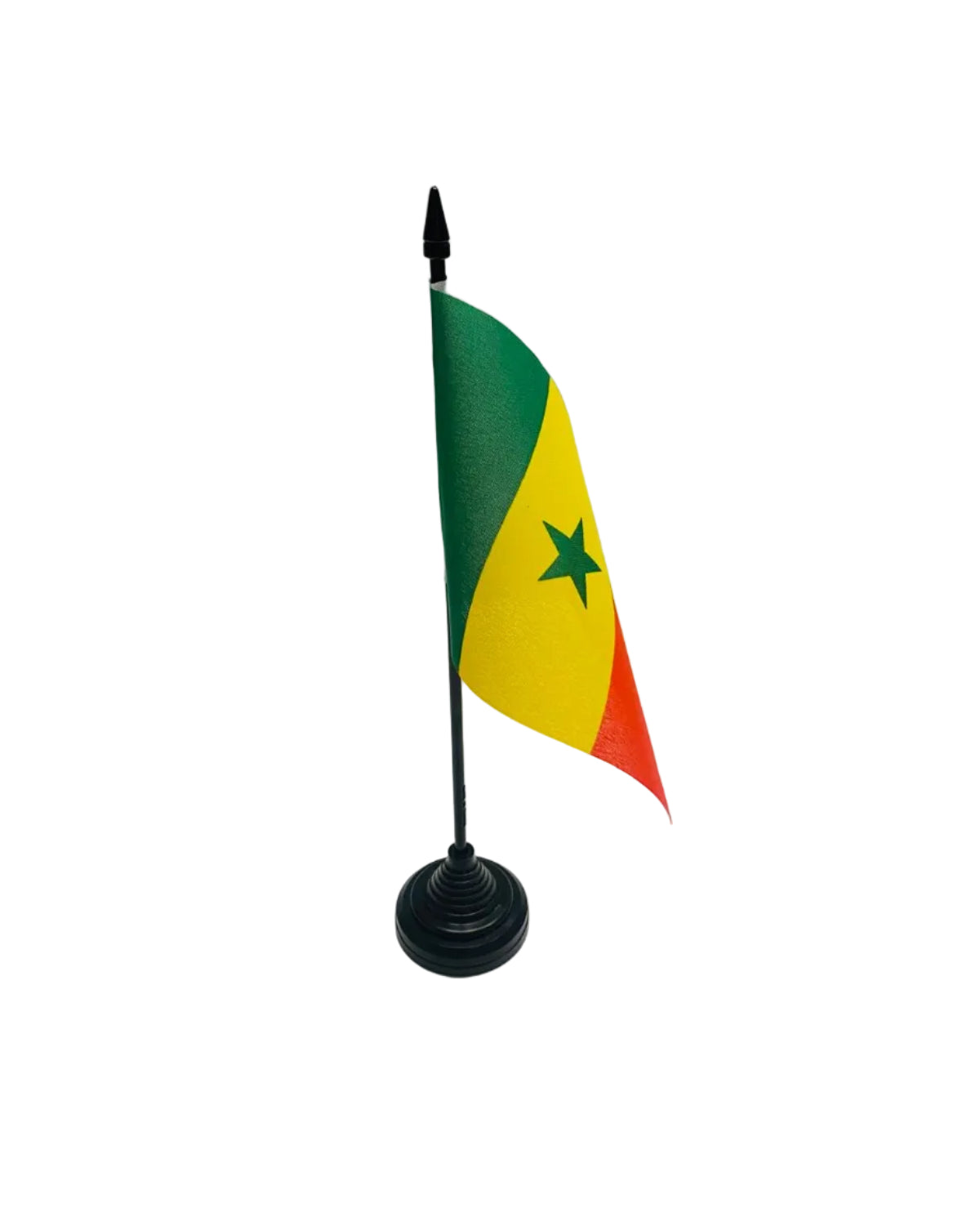 senegal desk flag, made from premium polyester, for sale.
