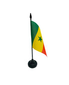 senegal desk flag, made from premium polyester, for sale.