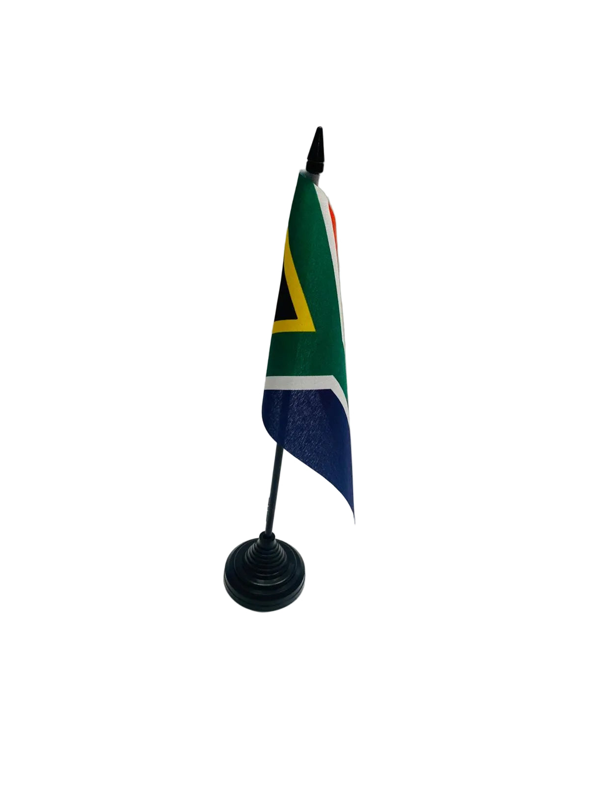 south africa desk flag, made from premium polyester, for sale.