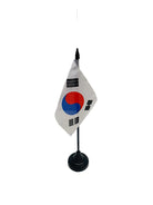 south korea desk flag, made from premium polyester, for sale.