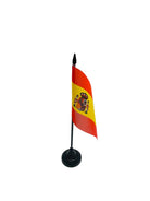 spain desk flag, made from premium polyester, for sale.