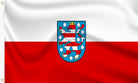 Buy thuringen flag online. Premium polyester for indoor or outdoor use.
