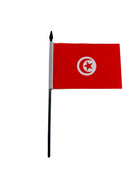 Buy tunisia desk flag online. Decoration for World Cup 2026.