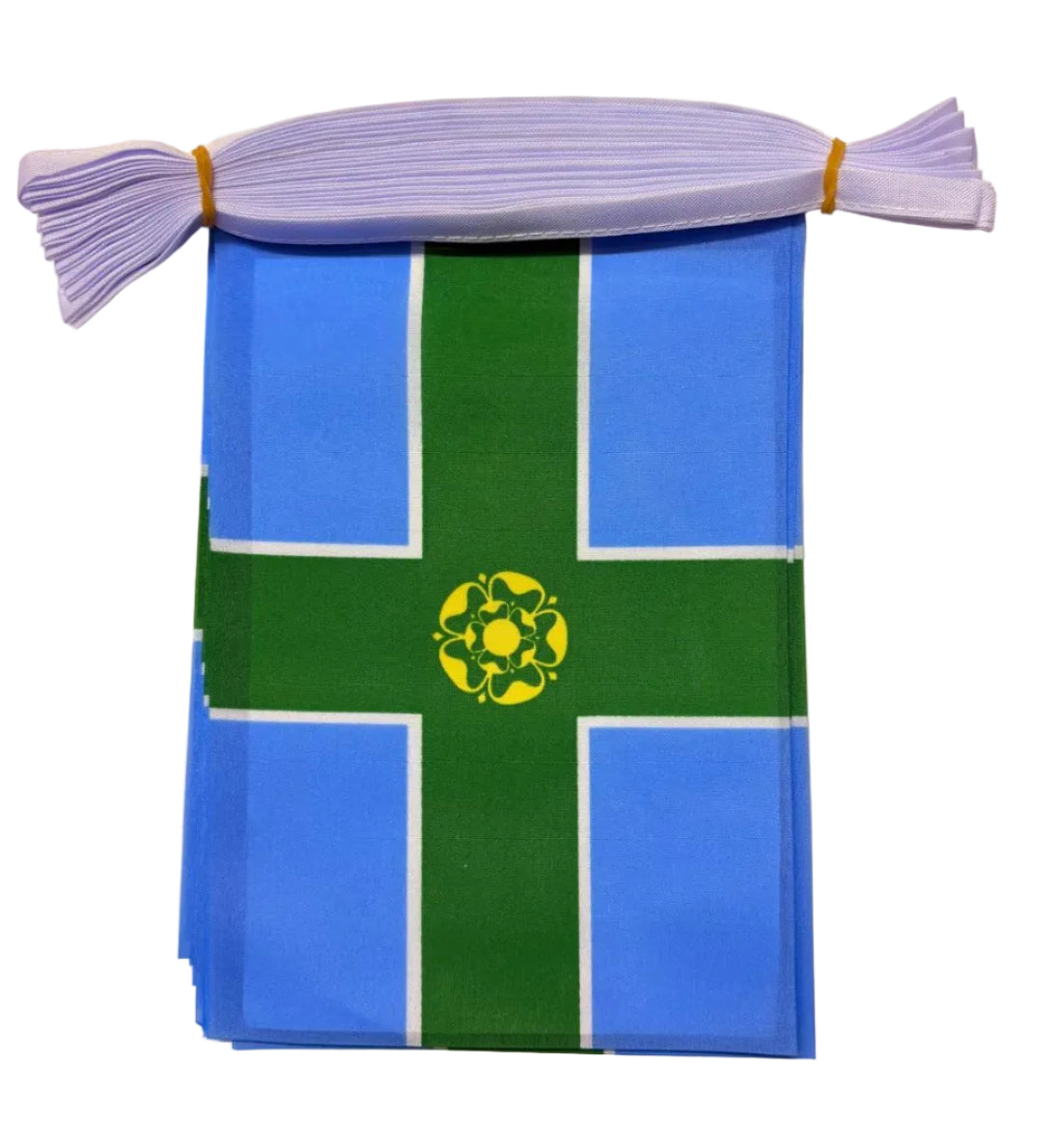 Buy derbyshire bunting online. Premium polyester for indoor or outdoor use.