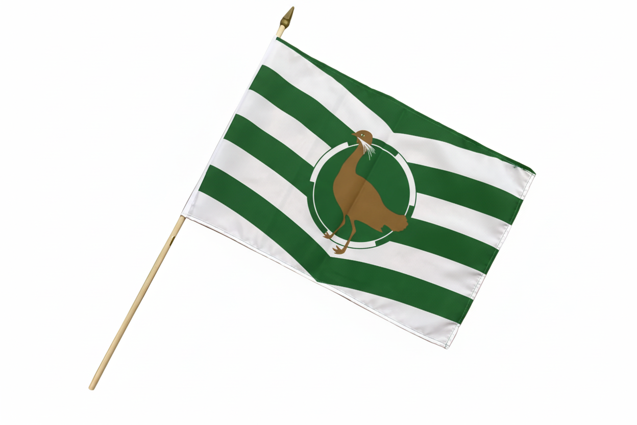 Wiltshire Waving Flag