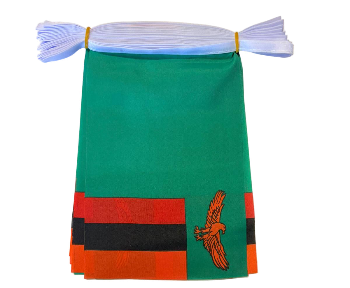 Zambia Flag Bunting