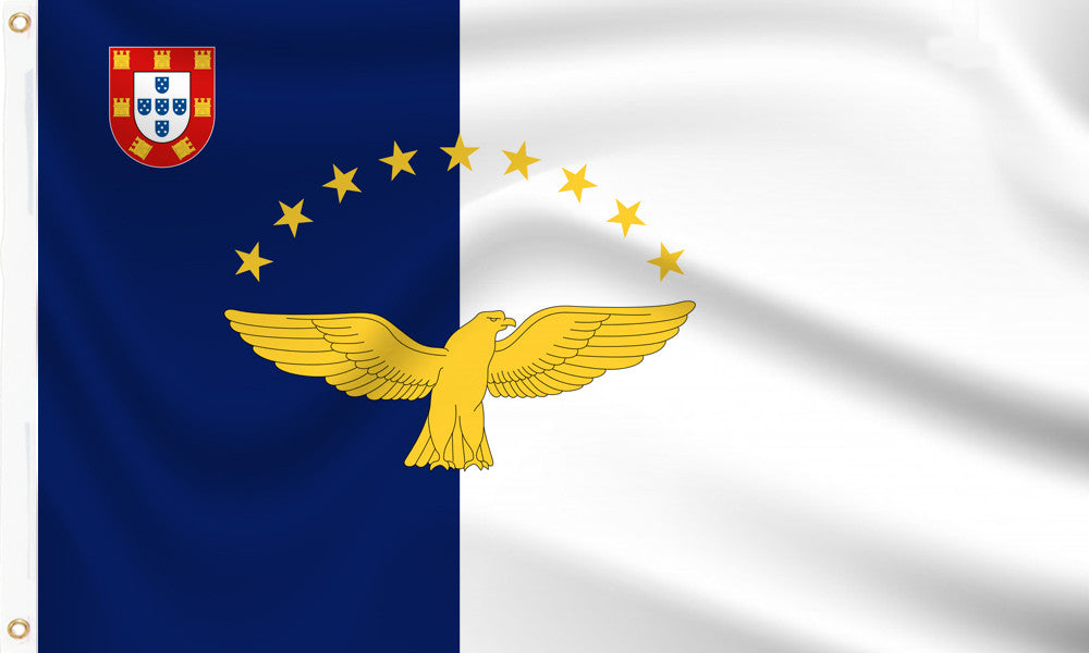 Azores Flag - Premium Polyester National Flags | UK Fast Delivery ...