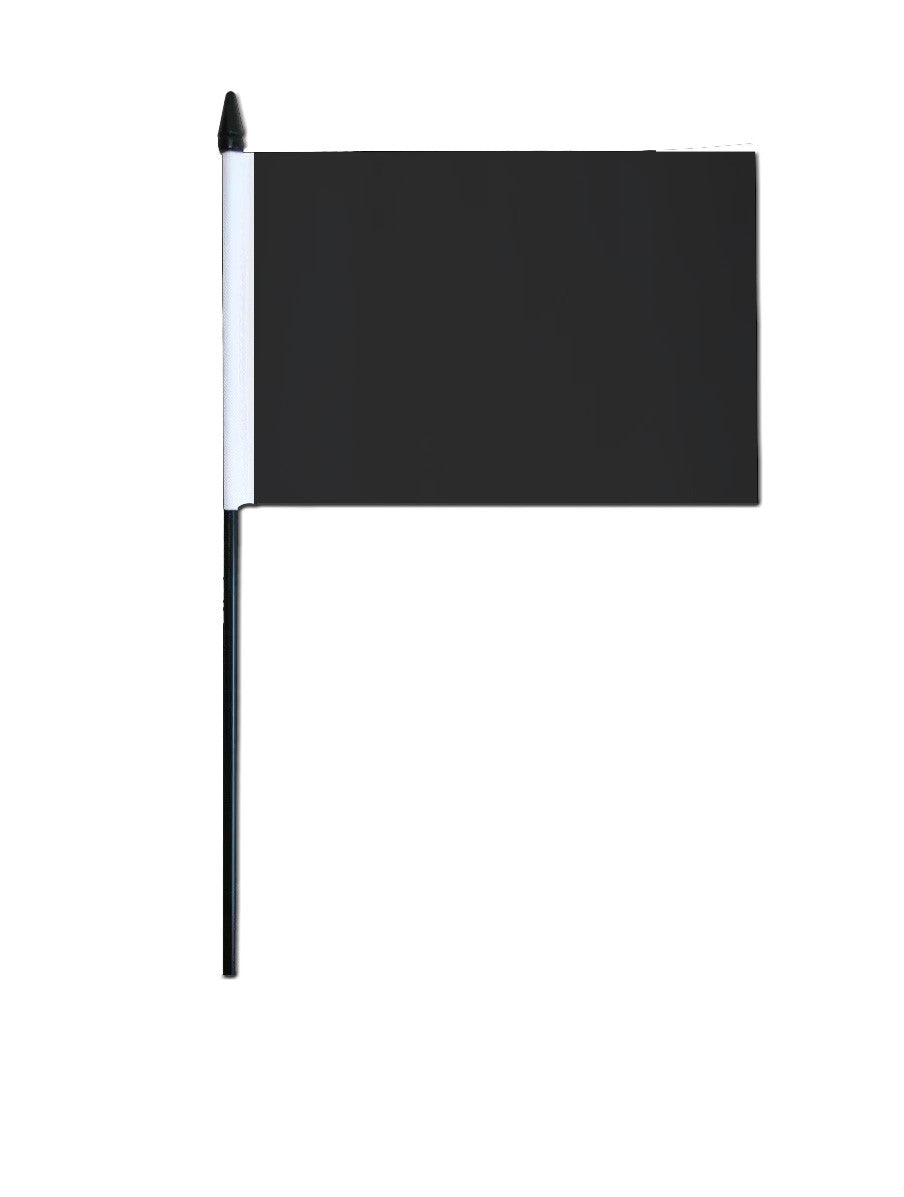 Black desk flag