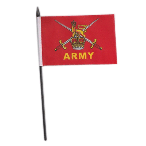 British Army Desk Flag | Buy British Army Table Flags at Flag and ...