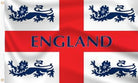 England 4 Lions Flag