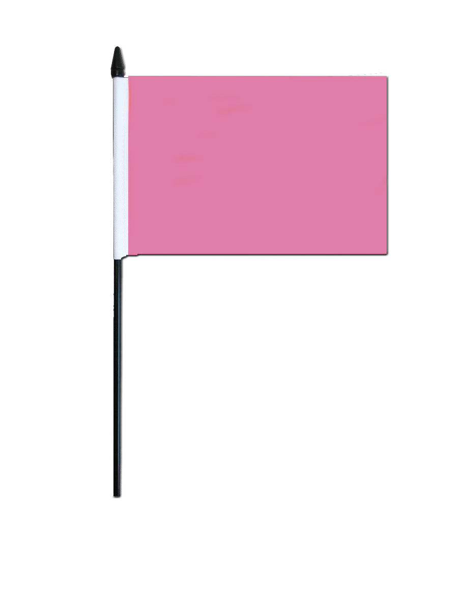 Pink desk flag