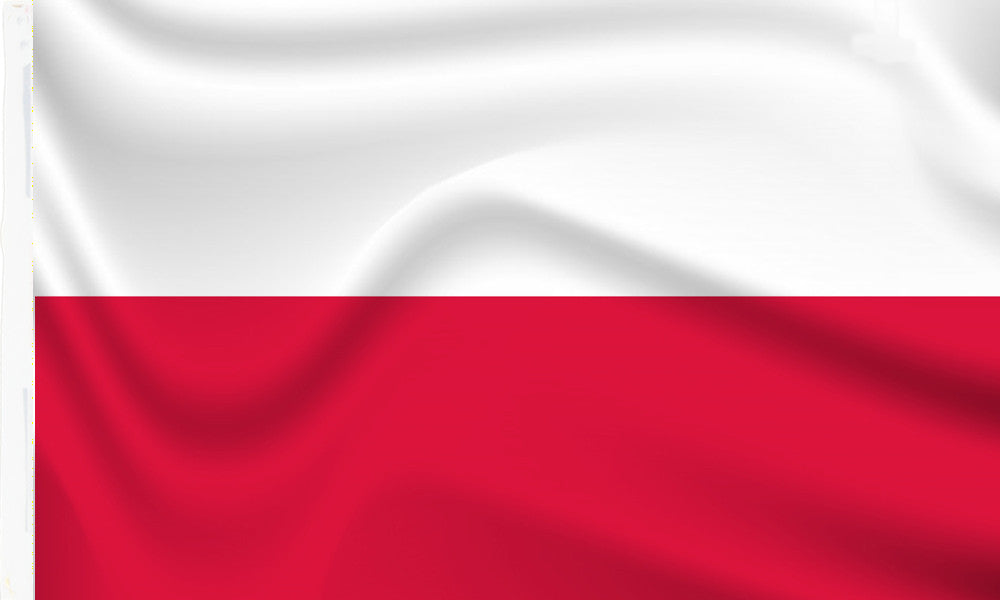 Poland Flag to buy with sleeve