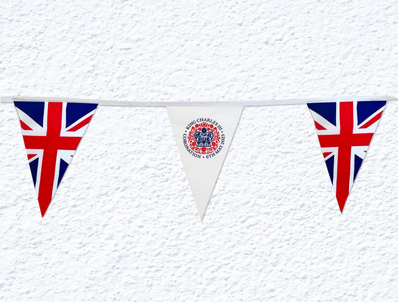 Kings Coronation (Official Logo) Bunting