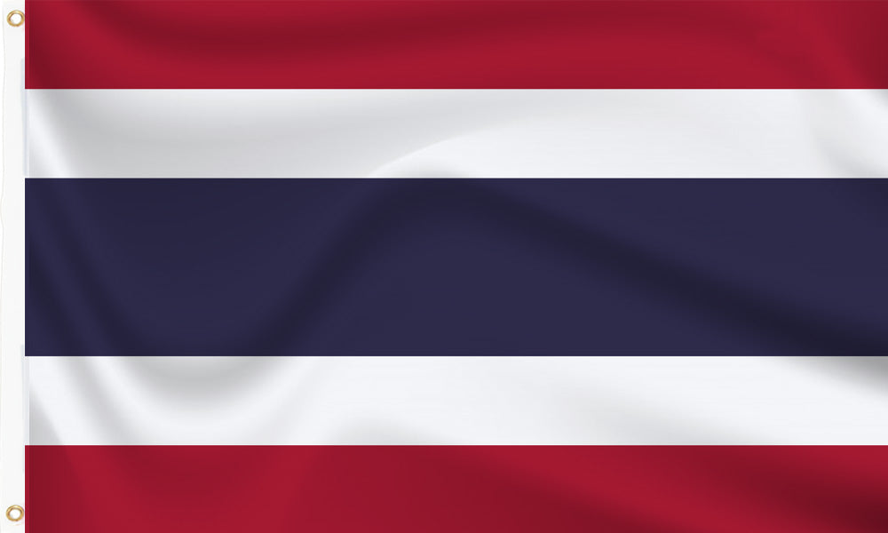 Buy thailand flag online. Premium polyester for indoor or outdoor use.