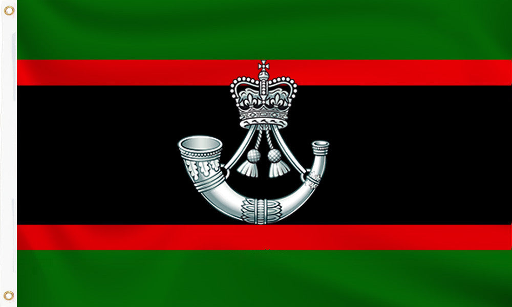 The Rifles Regiment Flag - Regimental Flags | Premium Polyester Flags ...